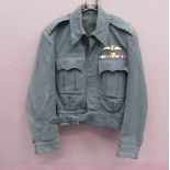 WW2 RAF Named Pilot's Battle Dress Jacket