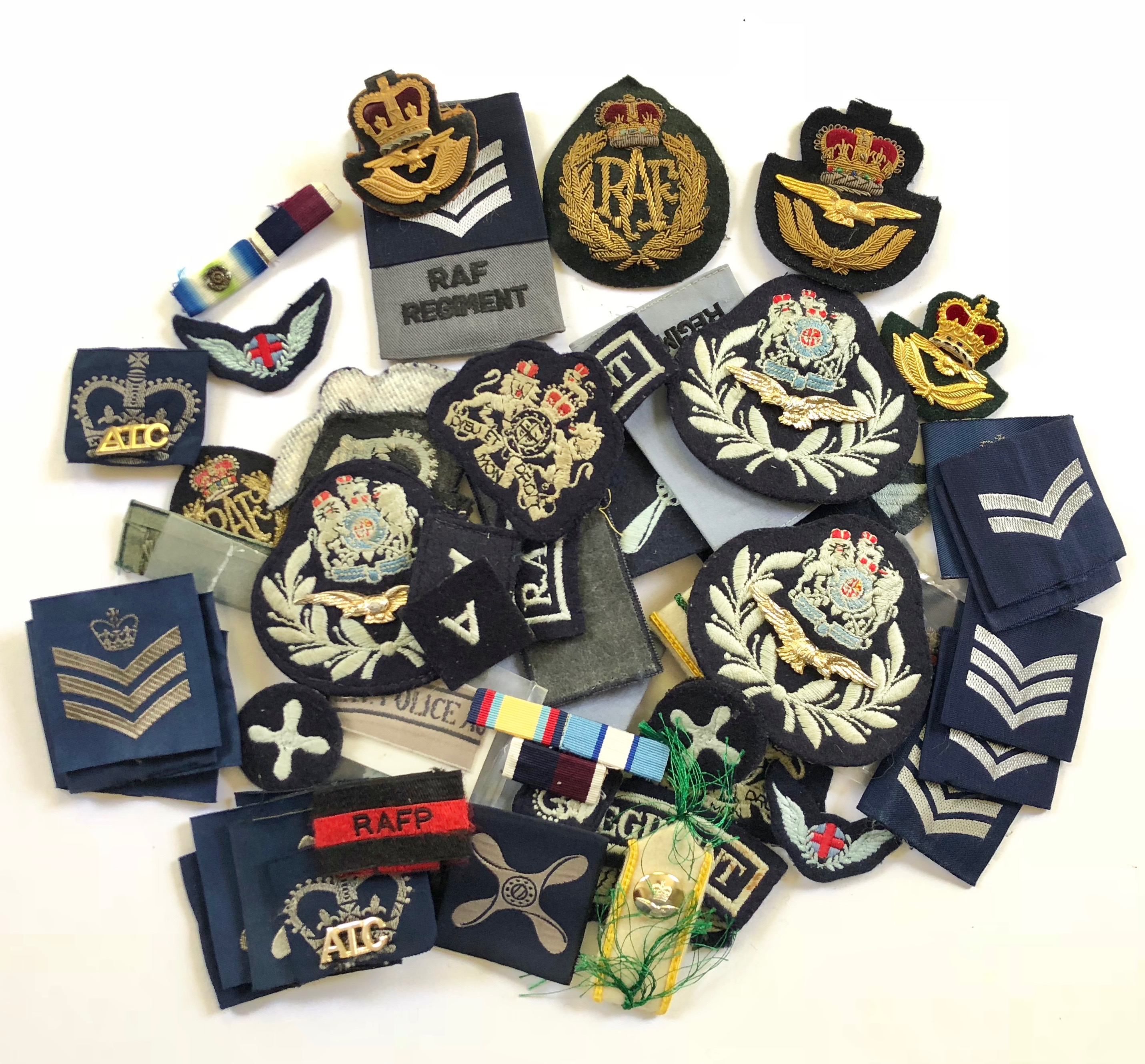 RAF Selection of Various Cloth Badges.