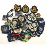 RAF Selection of Various Cloth Badges.