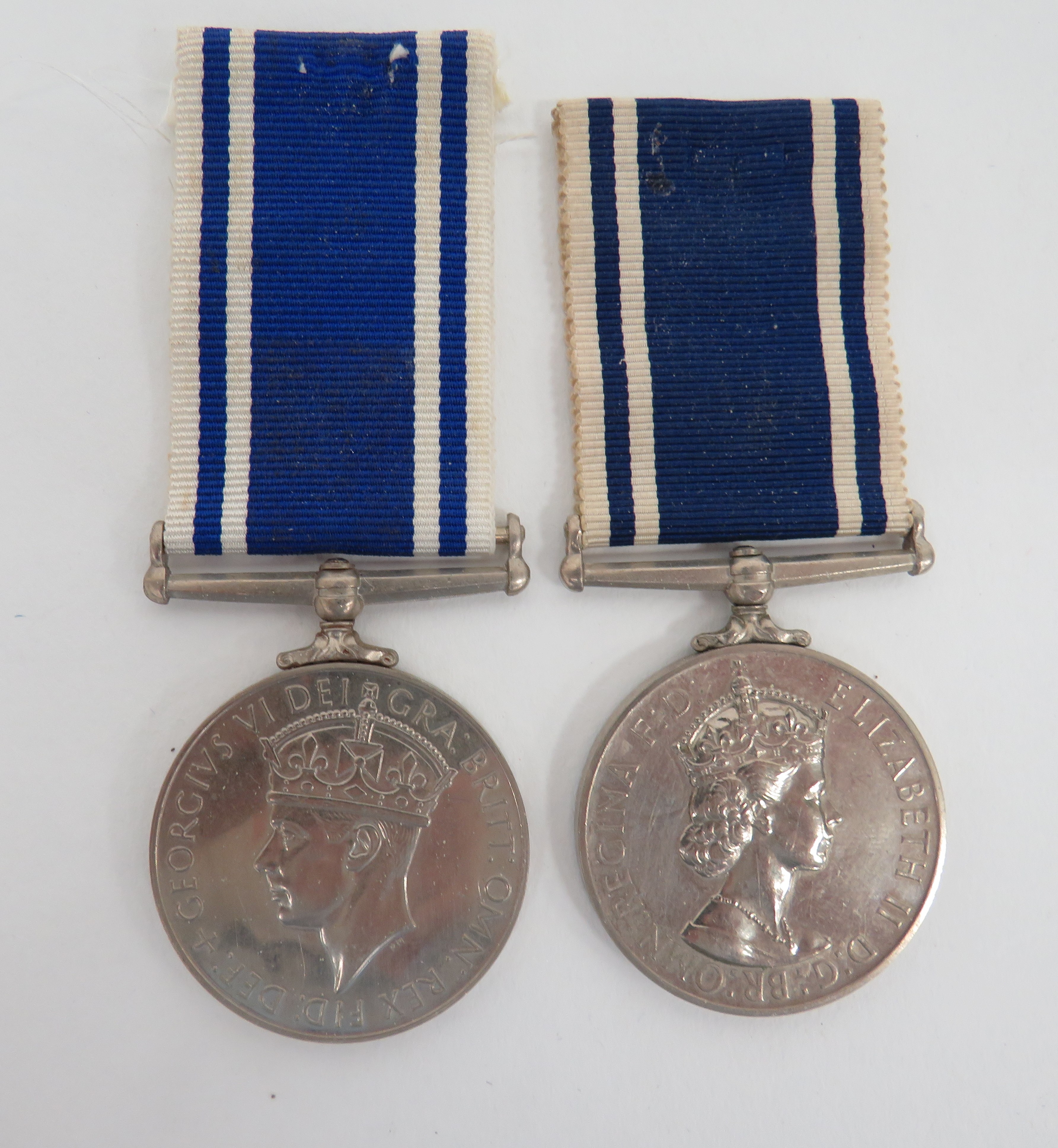 Two Police Long Service & Good Conduct Medals