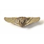 US Air Force Silver Flight Nurse Miniature Wing, by Meyer