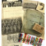 Battle of Arnhem Glider Pilot Medals, Log Book & Ephemera.