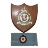 RAF Station Manston Wall Plaque.