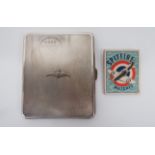 Royal Air Force Silver Cigarette Case