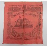 Scarce LZ85 Zeppelin Souvenir Handkerchief