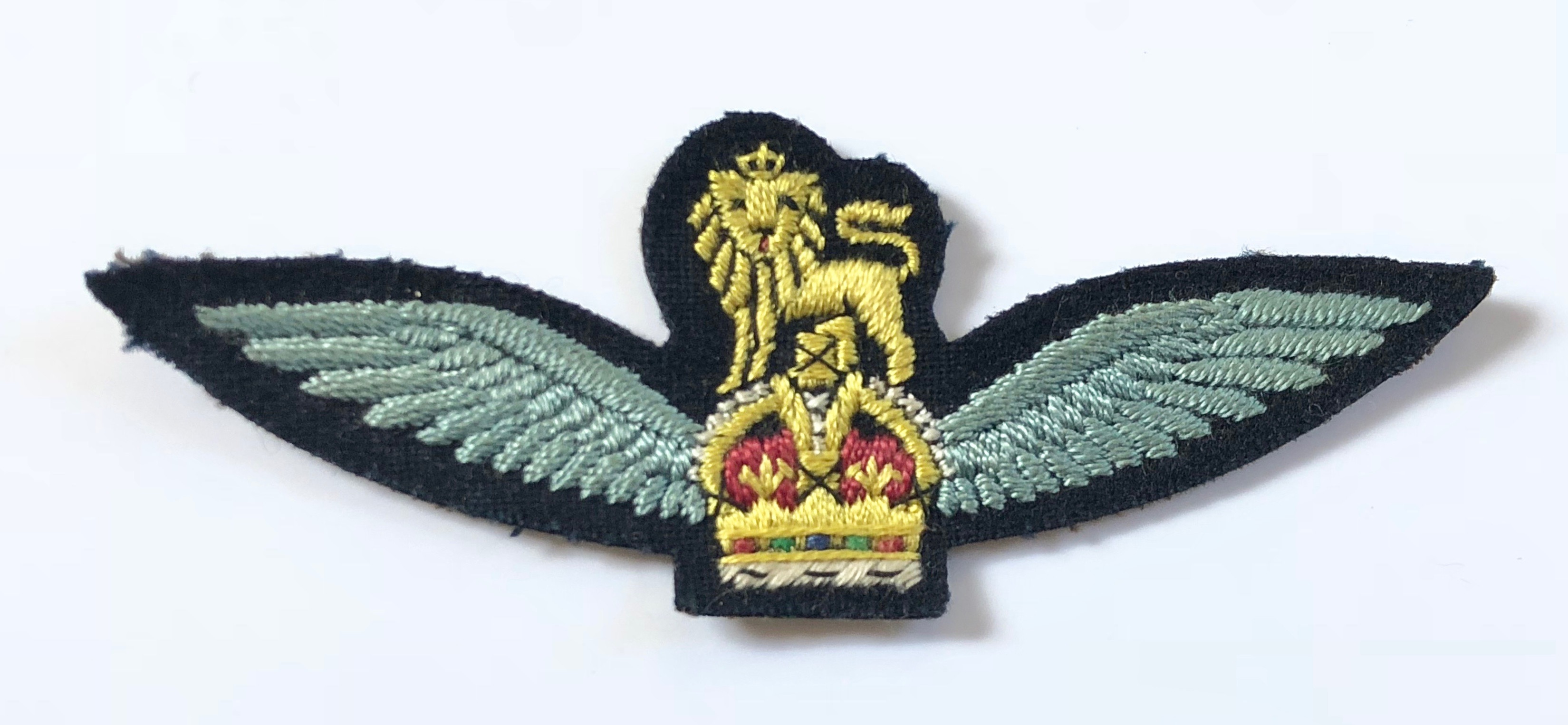 WW2 1st Glider pilot cloth embroidered Wing / Army Flying Badge