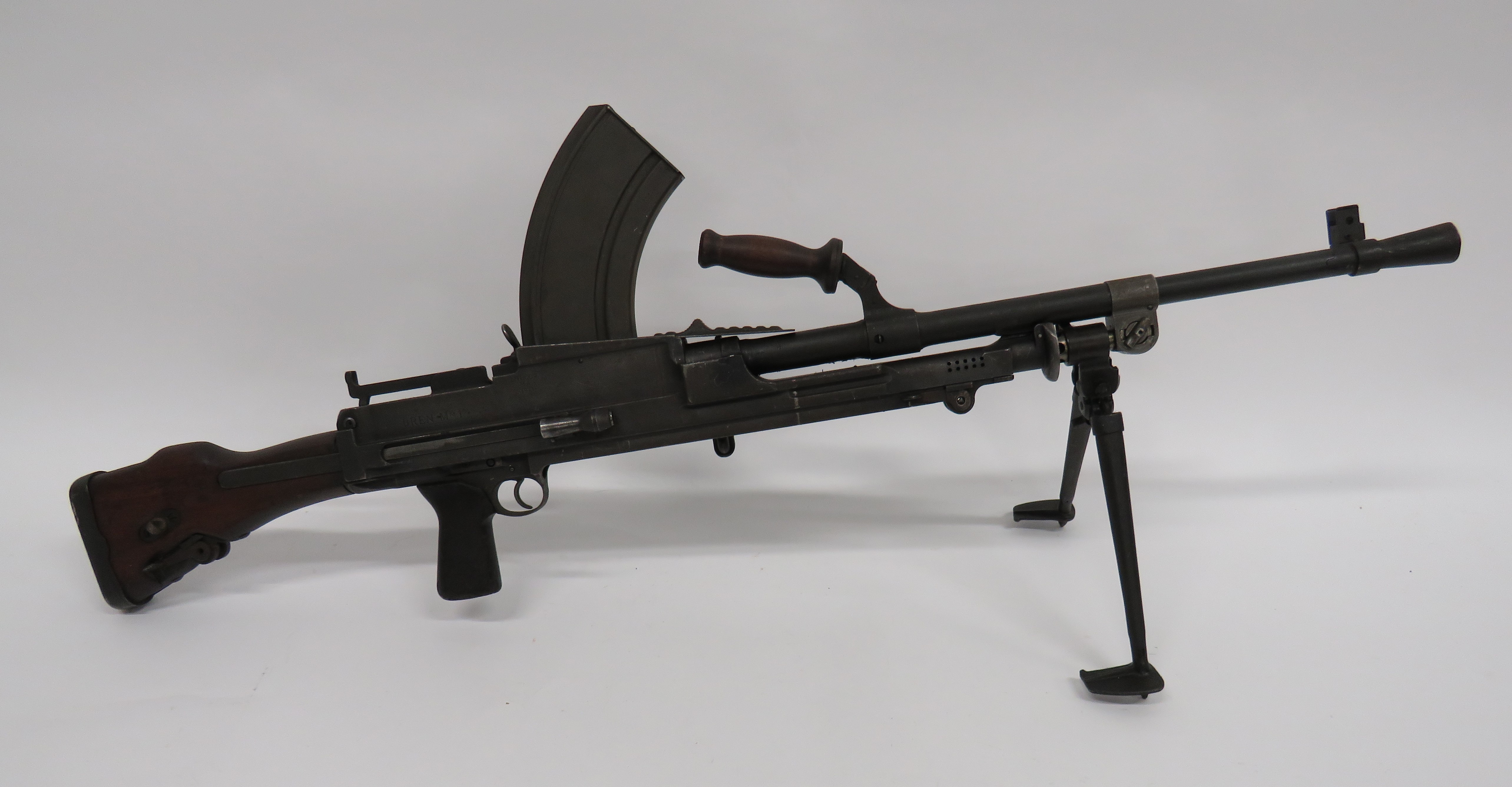 Deactivated Australian WW2 Bren MKI Light Machine Gun25 inch, .303 ...