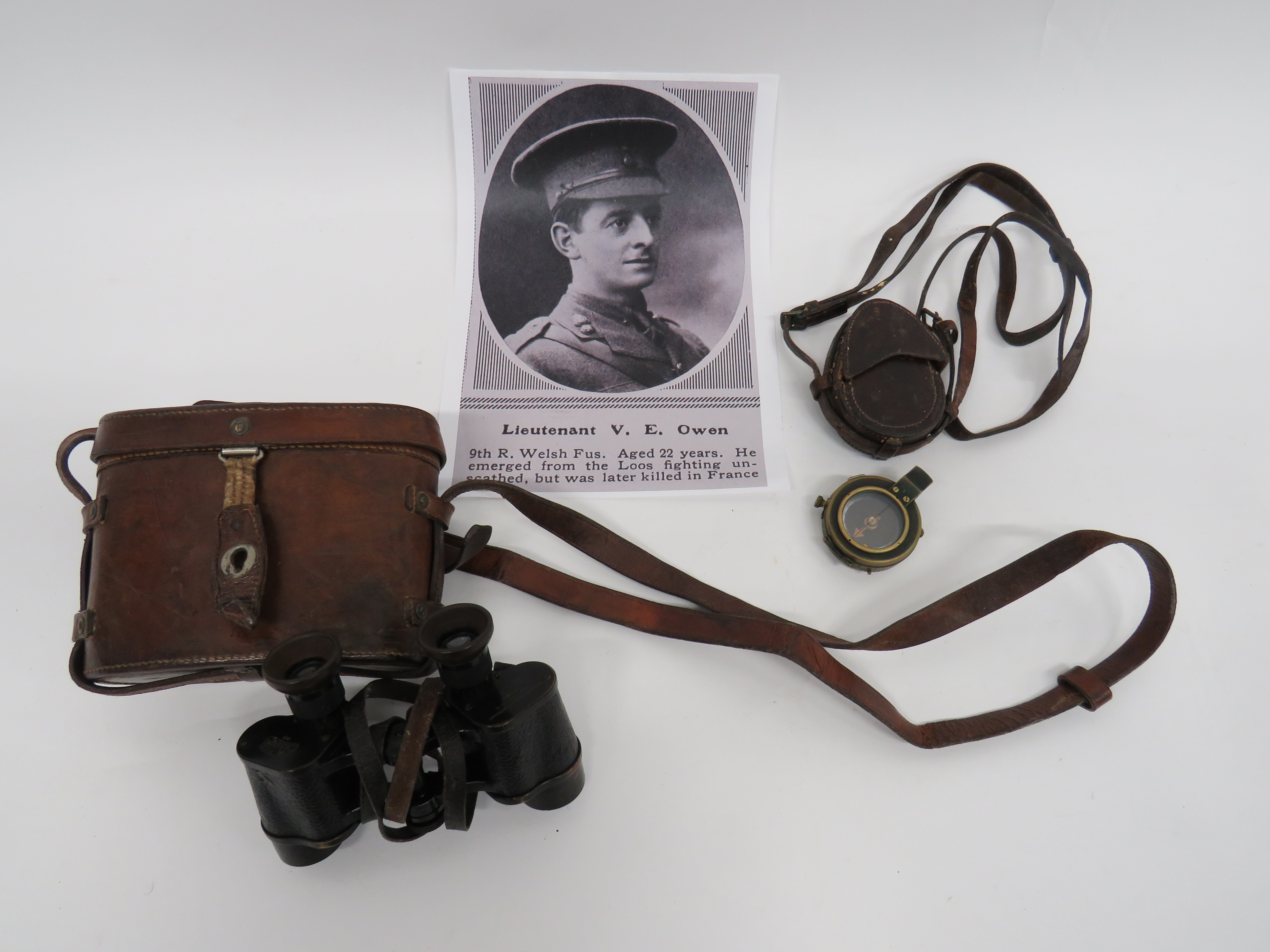 WW1 Officer Casualty Binoculars