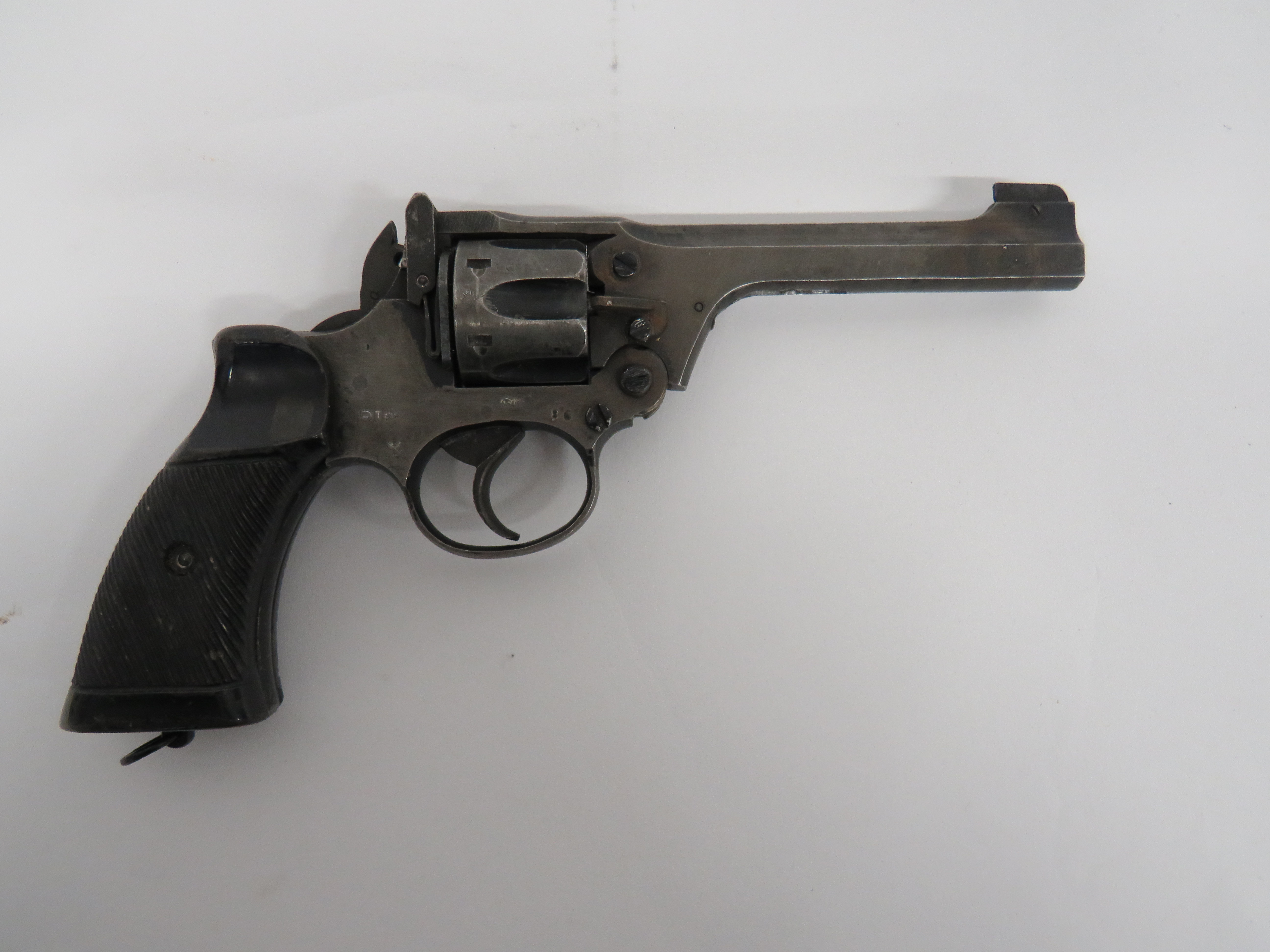 Deactivated Enfield Tank Pattern Revolver