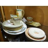 A large quantity of various Susie Cooper dinner ware, consisting of plates, jugs, cups and saucers