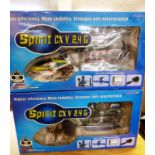 A boxed remote control helicopter, Spirit CX V 2.4G by Century UK Ltd, (unused), together with