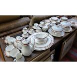 A large quantity of Royal Worcester 'Beaufort' fine bone china to include cups and saucers,