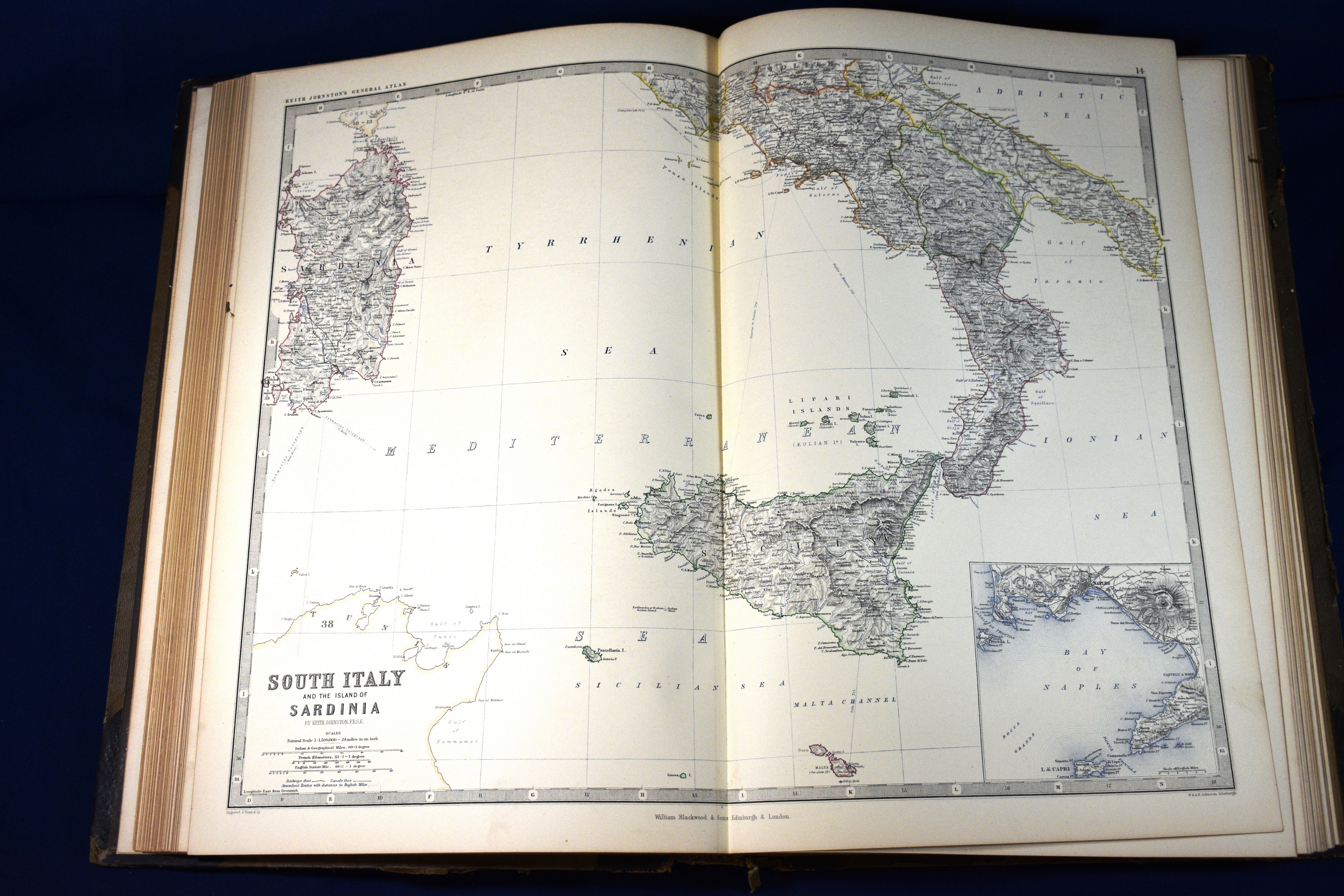 Johnston (Alexande Keith) - The Royal Atlas of Modern Geography, new edition, published W. & A.K.