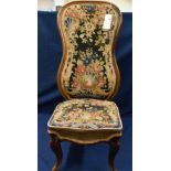 An early Victorian carved walnut showframe nursing chair the serpentine spoon back and over