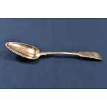 A Channel Islands silver fiddle pattern table spoon maker's mark CWQ, struck once (Charles William