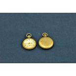 Railwayana - GWR Great Western Railway two nickel plated pocket watches, the first stamped to