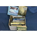A collection of books about trains and railways of the world. (20+)