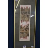 Amstedam Reflections, limited edition print 49/100 by Glynn Thomas