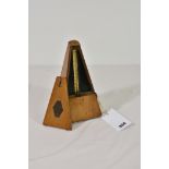 A Metronome de Maelzel, early 20th century. 23cm high.
