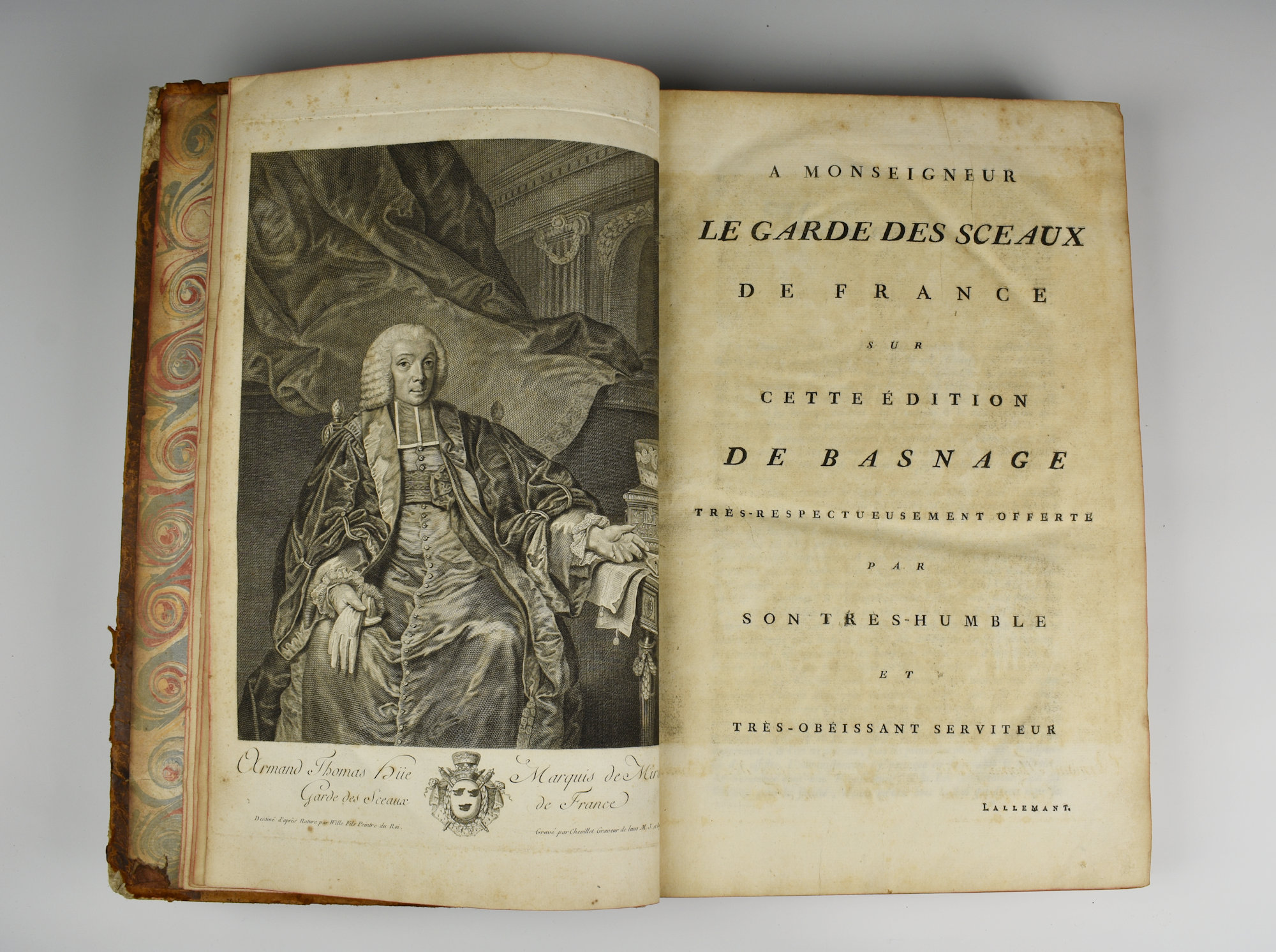 Basnage, Henri Les Oeuvres de Maître Henri Basnage, Ecuyer, Seigneur du Franquesnei, Avocat au - Image 3 of 3