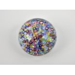 A limited edition Baccarat millefiori ' Zodiac ' paperweight inscribed to base with Baccarat France,