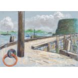 Kenneth Lockwood (British, 1920-2017) A collection of Guernsey related artwork - To include a pastel