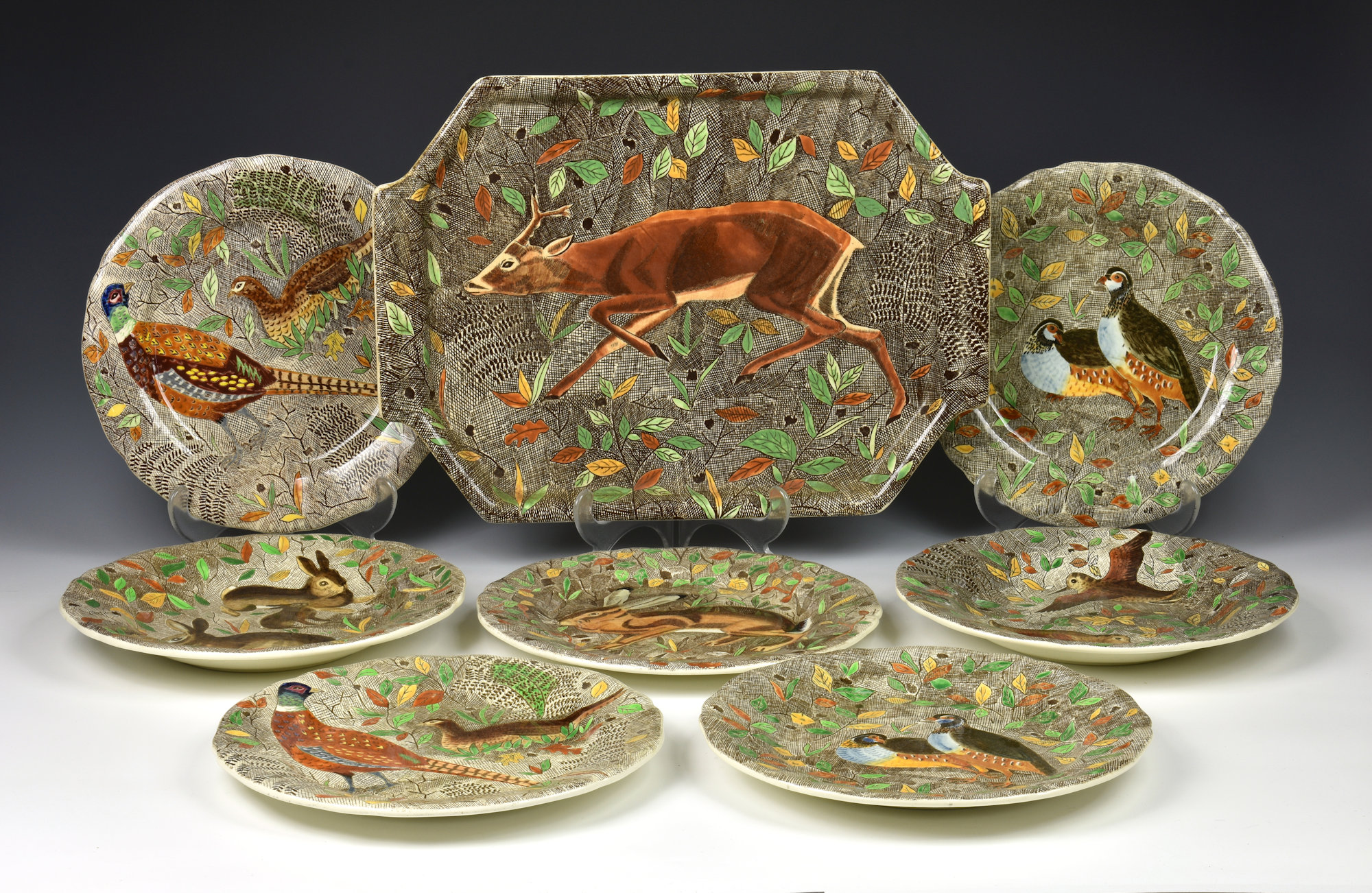 GIEN - Rambouillet - a part luncheon / dinner service designed by Jean Bertholle (1909-1996), each - Image 2 of 2