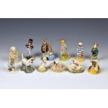 A collection of Royal Doulton figurines comprising Disney's 101 Dalmatians - Rolly; Lucky; Patch