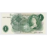 BRITISH BANKNOTES - BANK OF ENGLAND - One Pounds & Ten Shillings One Pound - consecutive pair, c.