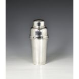 Asprey - an Elizabeth II silver cocktail shaker Asprey & Co Ltd, London 1978, of typical three