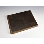 A presentation album of 19th century Jersey photographs - 'Jersey Views' the gilt tooled leather