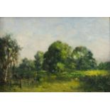 David Murray Smith RWS, RBA (Scottish, 1865-1952) Landscape oil on board, signed lower right, modern