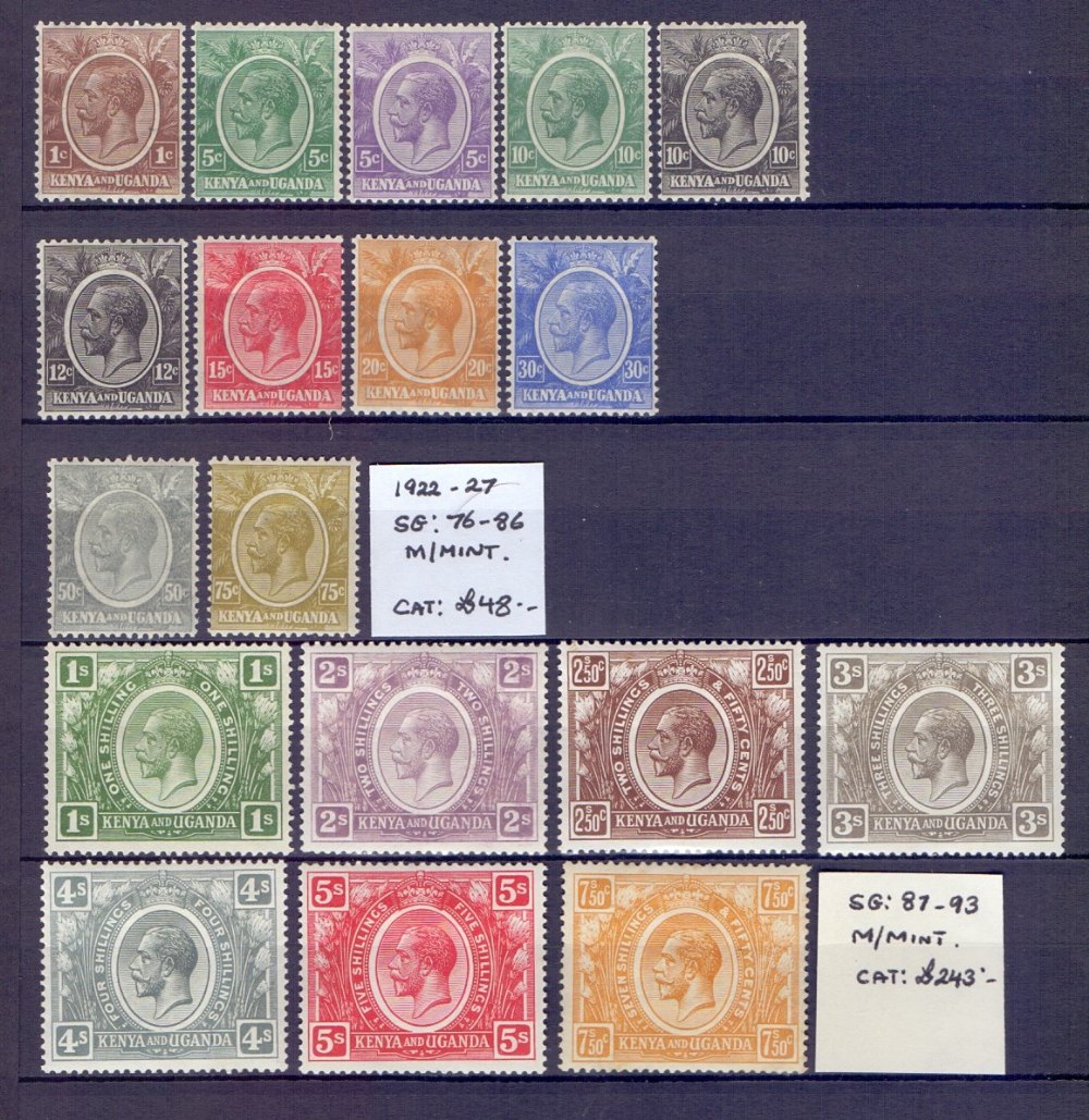 STAMPS : BRITISH EAST AFRICA, - Image 4 of 4