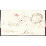 POSTAL HISTORY : DOVER, 1809 entire sent from Barbados per "Hopewell" and landed at Dover.