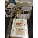 CIRCUS, collection of cards, stamps and ephemera relating to circus's, Chipperfields,