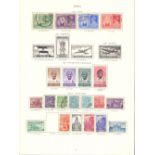 STAMPS : COMMONWEALTH collection in GVI Crown album with case,