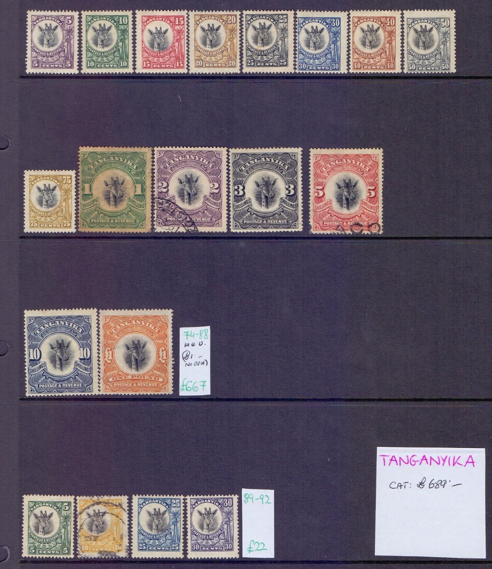 STAMPS : BRITISH EAST AFRICA,