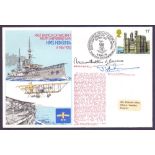 AUTOGRAPH : Mountbatten of Burma signed 1978 Royal Navy cover