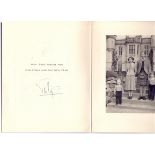 AUTOGRAPH : Prince Phillip personally si