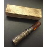 COLLECTIBLES : Probably Edwardian Sharook (cigar holder) in original box