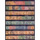 STAMPS : Siam/Thailand, Japan and China mint and used on stock pages in lever arch file,