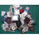 COINS : Accumulation of Crowns in cases and boxes,
