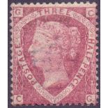 GREAT BRITAIN STAMPS : 1870 1 1/2d Plate 1,