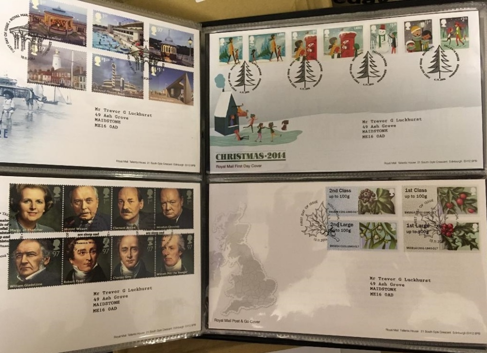 STAMPS : First Day covers and Presentation packs 1968 to 2018 in two boxes, - Image 3 of 6