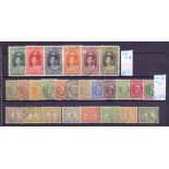 STAMPS : NETHERLANDS COLONIES : Selection of mint & used on a number of stock pages with Netherland