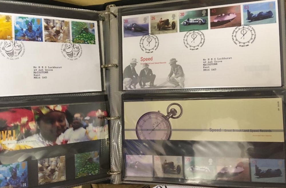 STAMPS : First Day covers and Presentation packs 1968 to 2018 in two boxes, - Image 4 of 6
