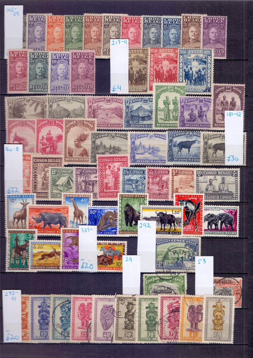 STAMPS: WORLD, various with French & Belgian Colonies, South & Central America etc.