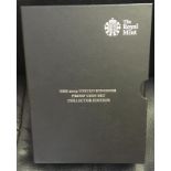 COINS : 2013 UK Delux proof coin set in original box scarce set