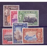 STAMPS : HONG KONG : 1941 Centenary set of six, M/M, SG 163-8.