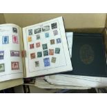 STAMPS : Good looking glory box of various albums and loose stamps,